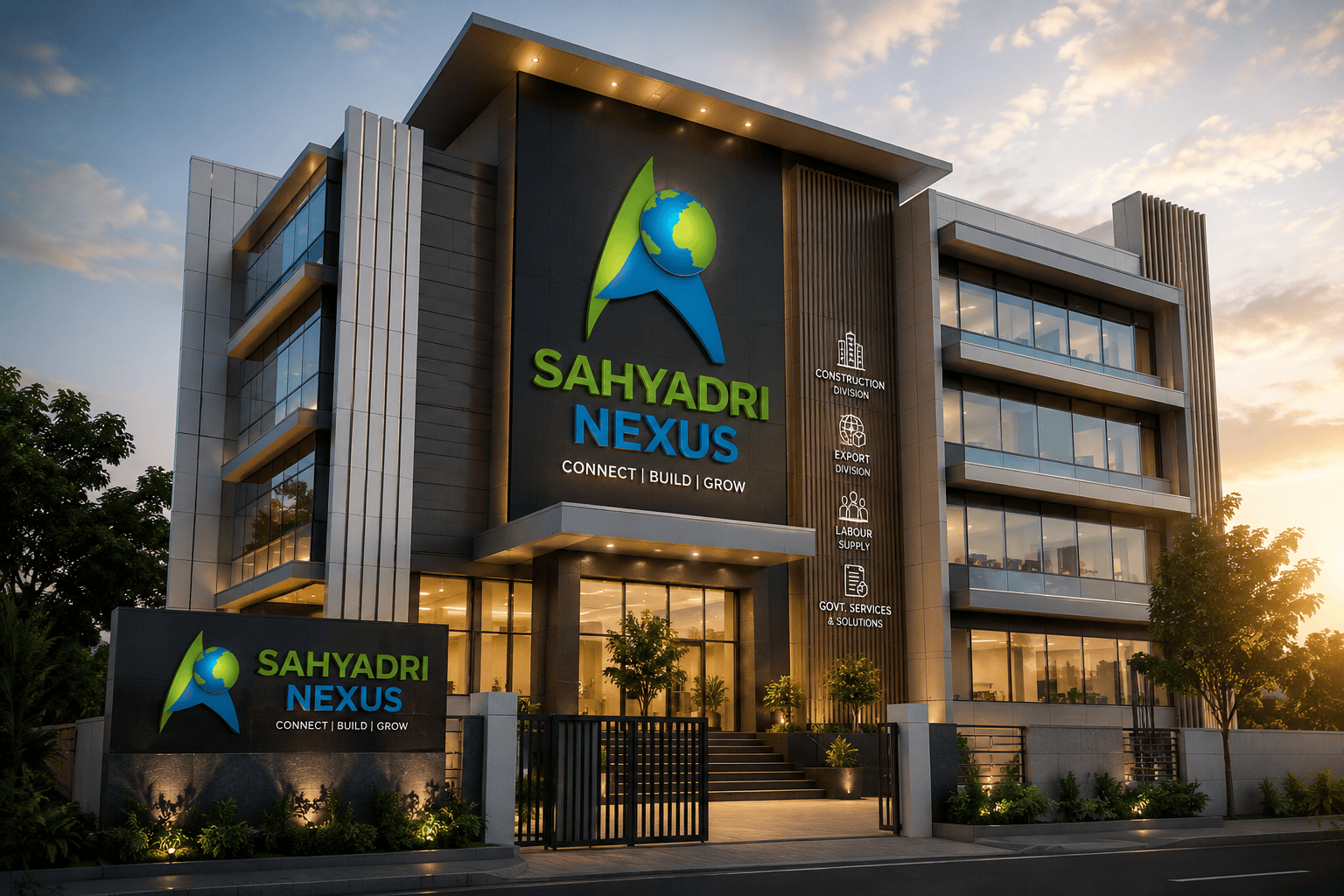 Sahyadri Nexus office and professional team